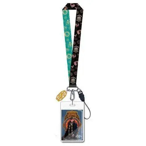 Newt Scamander Lanyard With Magical Symbols For Keys And ID - ToylandEU