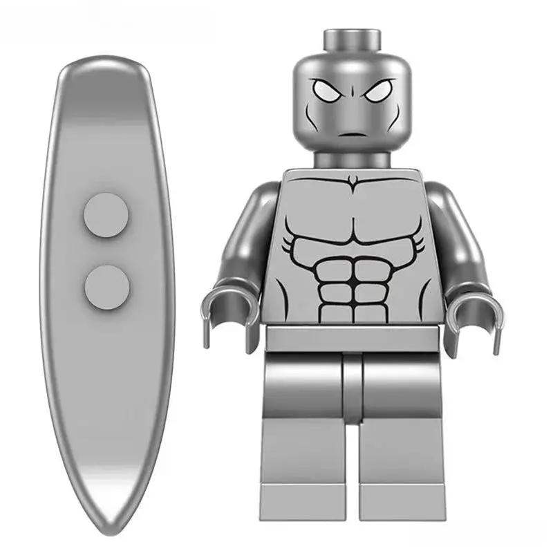  Fantastic Four Silver Surfer Lego Minifigure Custom -  ToylandEU™