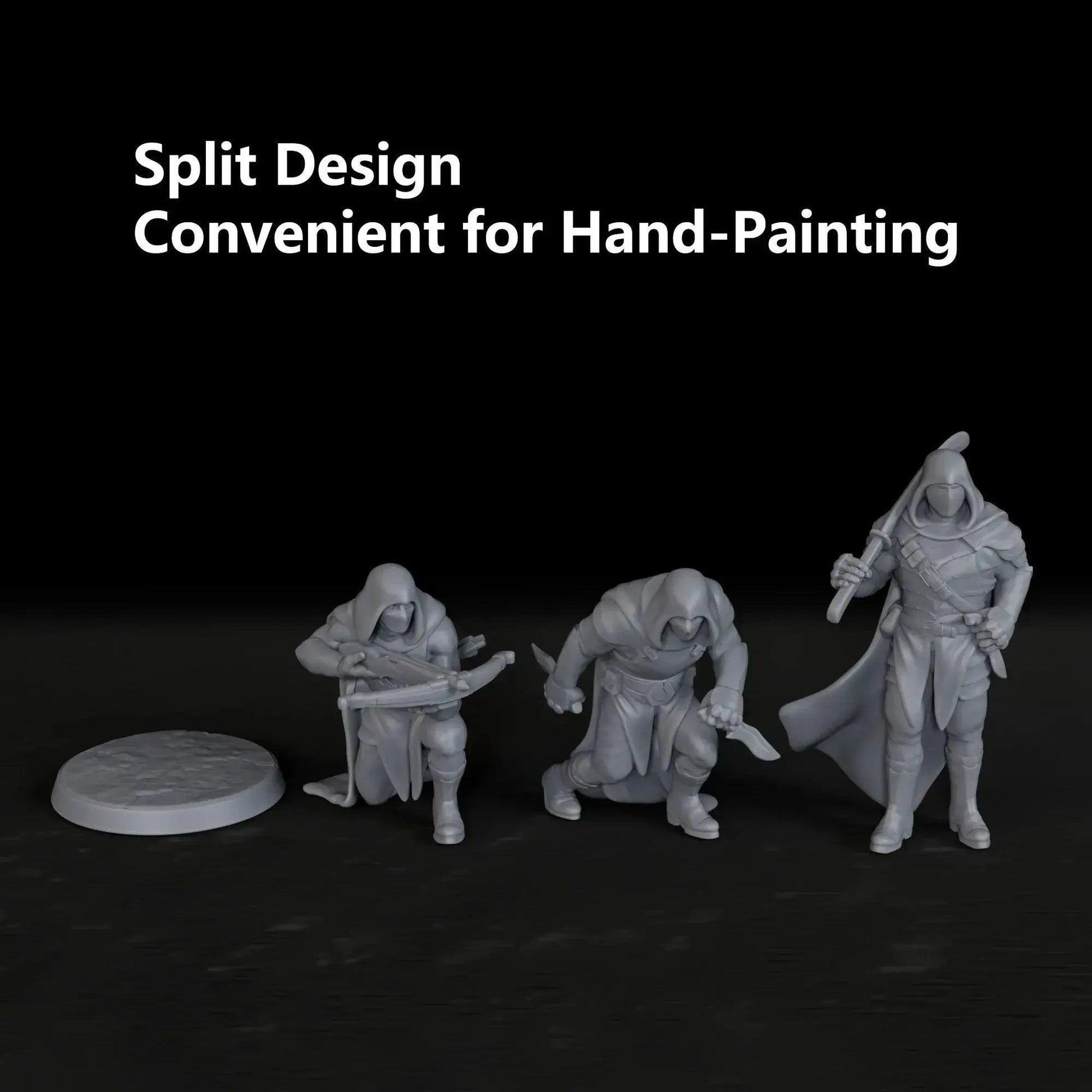  Fantasy RPG Miniatures Bandit Mob Battle Ready -  ToylandEU™