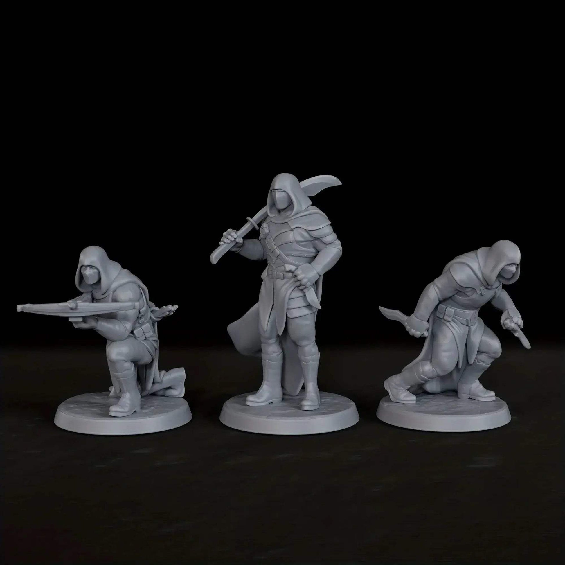 Fantasy RPG Miniatures Bandit Mob Battle Ready For Tabletop Campaigns - ToylandEU