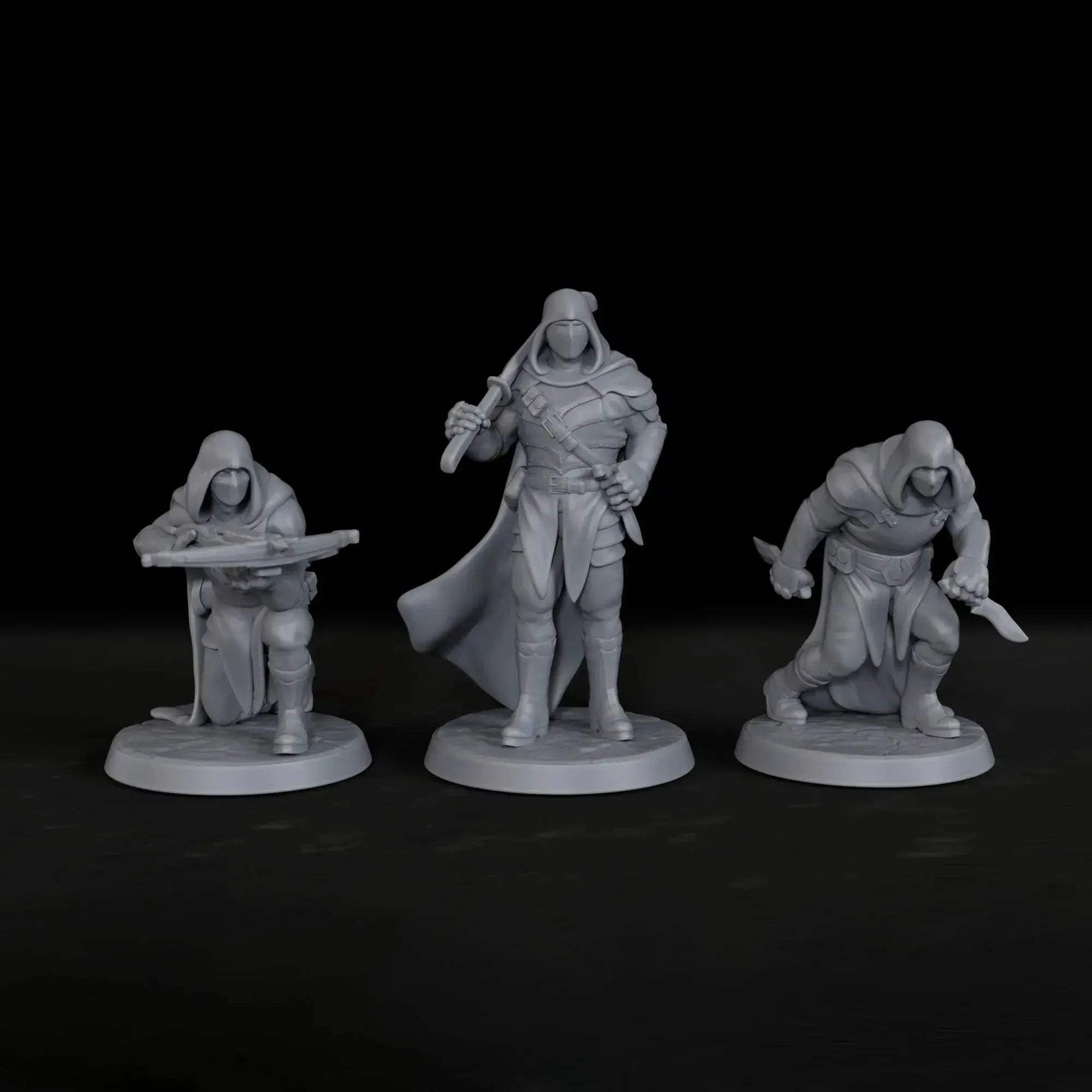 Fantasy RPG Miniatures Bandit Mob Battle Ready For Tabletop Campaigns - ToylandEU