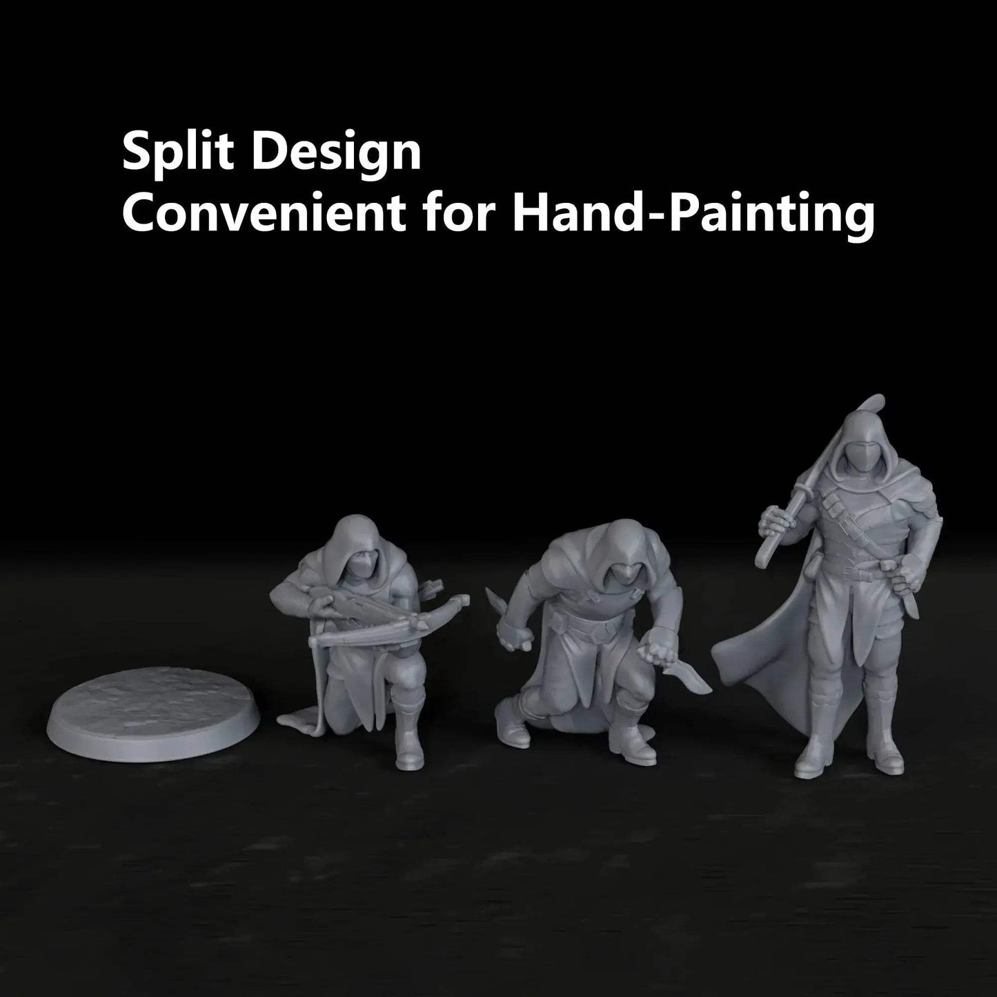 Fantasy RPG Miniatures Bandit Mob Battle Ready For Tabletop Campaigns - ToylandEU