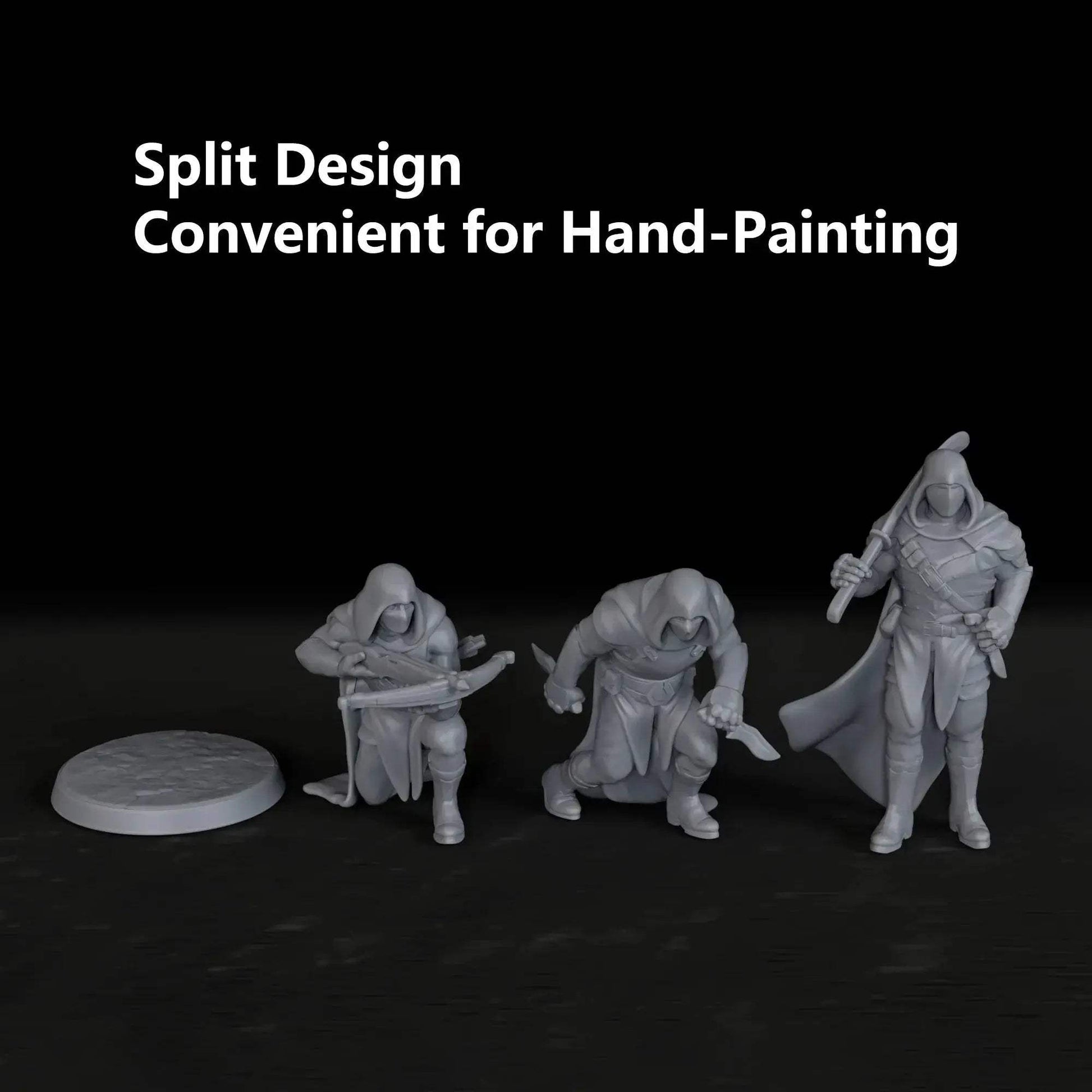 Fantasy RPG Miniatures Bandit Mob Battle Ready For Tabletop Campaigns - ToylandEU