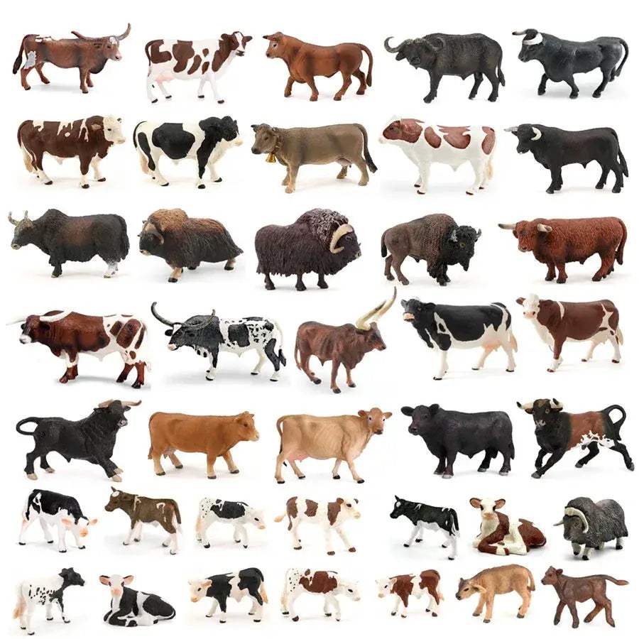 Farm Animal Figures Set For Educational Toys And Home Decor - ToylandEU