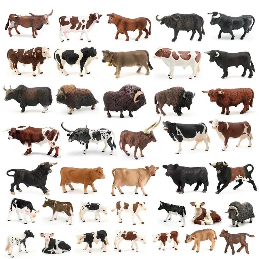  Farm Animal Figures Set For Educational Toys Durable -  ToylandEU™