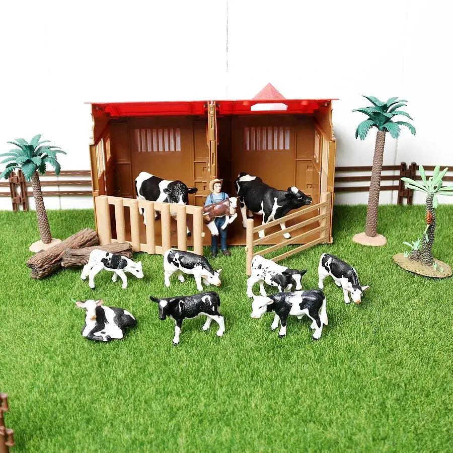  Farm Animal Figures Set For Educational Toys Durable -  ToylandEU™