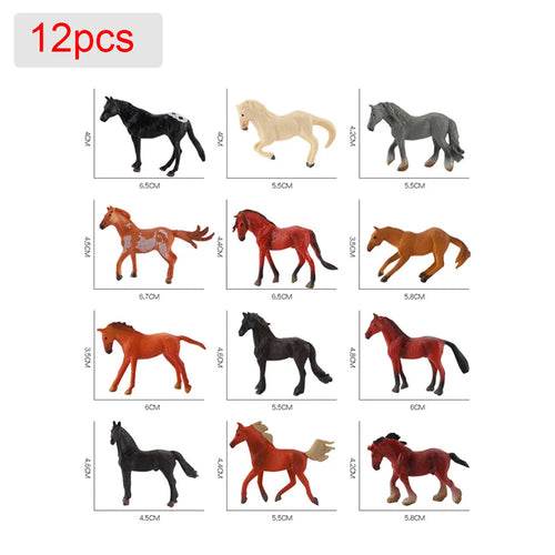 Farm Animal Figurines Set - 12 Realistic Mini Poultry Toys for Fun! - ToylandEU