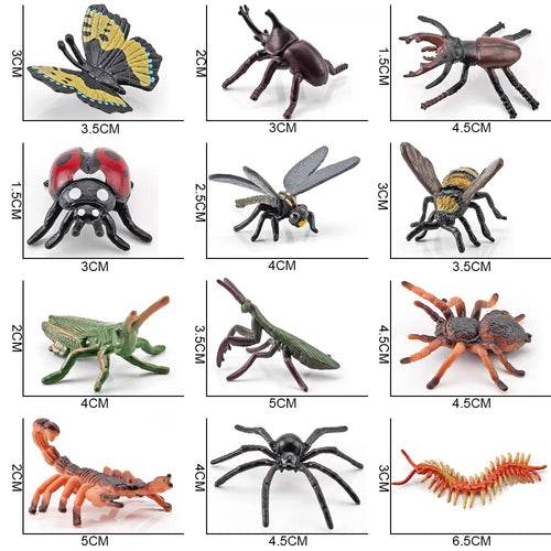 Farm Animal Figurines Set - 12 Realistic Mini Poultry Toys for Fun! - ToylandEU