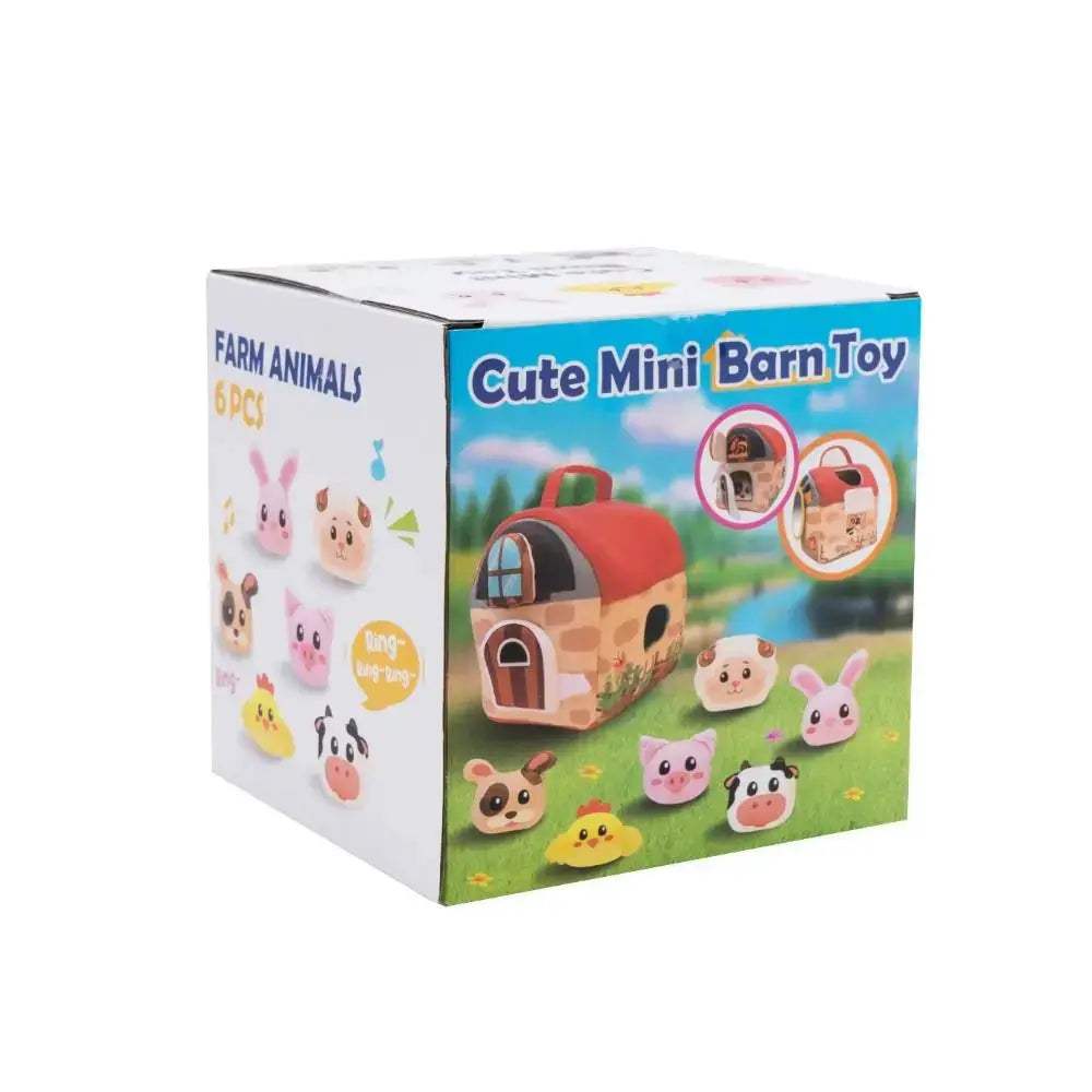 Farm Animal Plush Toys With Sound For Baby Cognitive Development - ToylandEU
