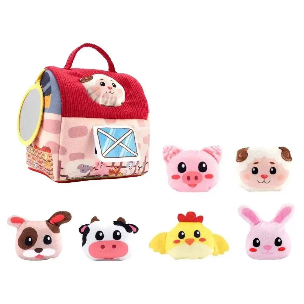 Farm Animal Plush Toys With Sound For Baby Cognitive Development - ToylandEU