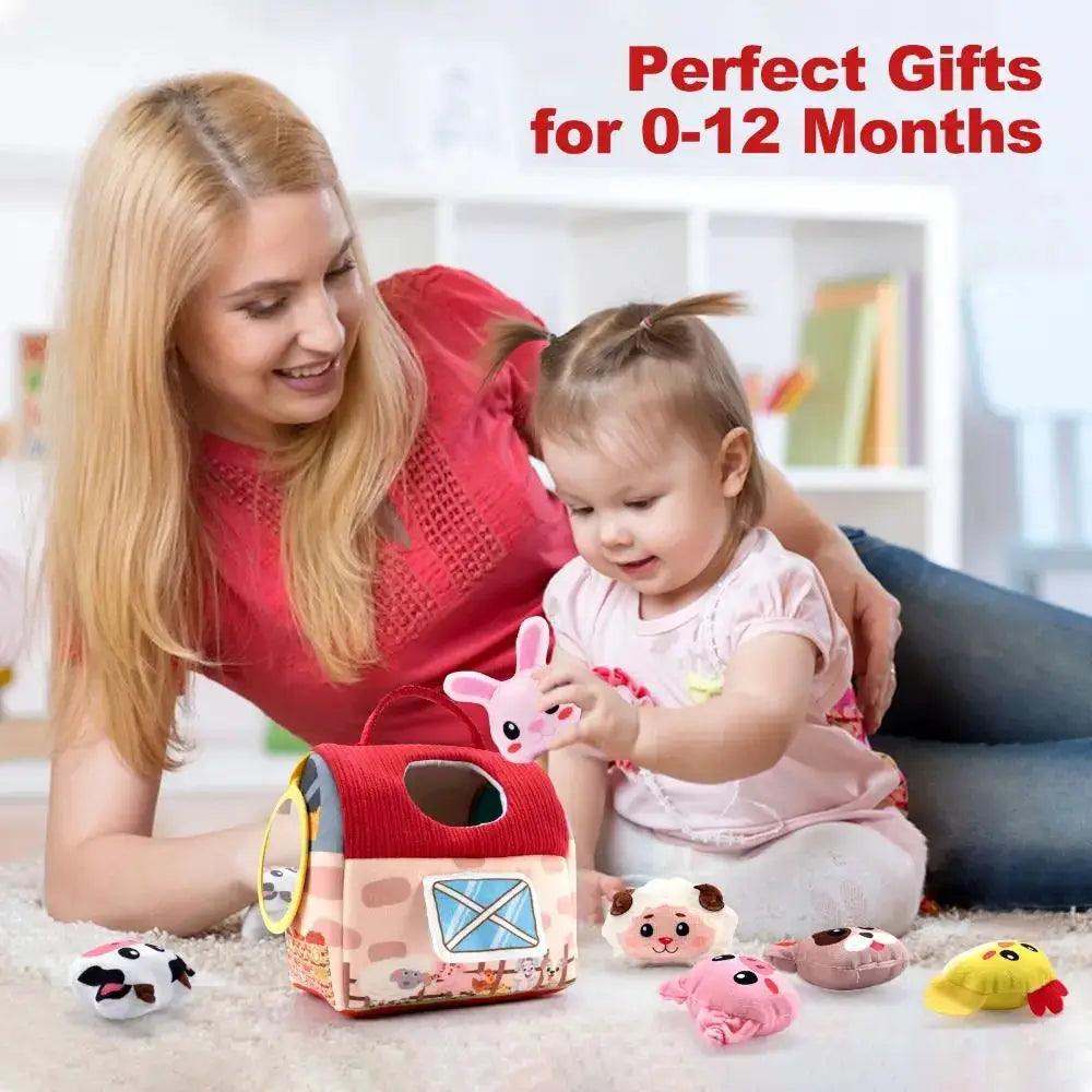  Farm Animal Plush Toys With Sound For Baby Development -  ToylandEU™