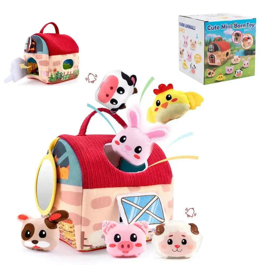  Farm Animal Plush Toys With Sound For Baby Development -  ToylandEU™