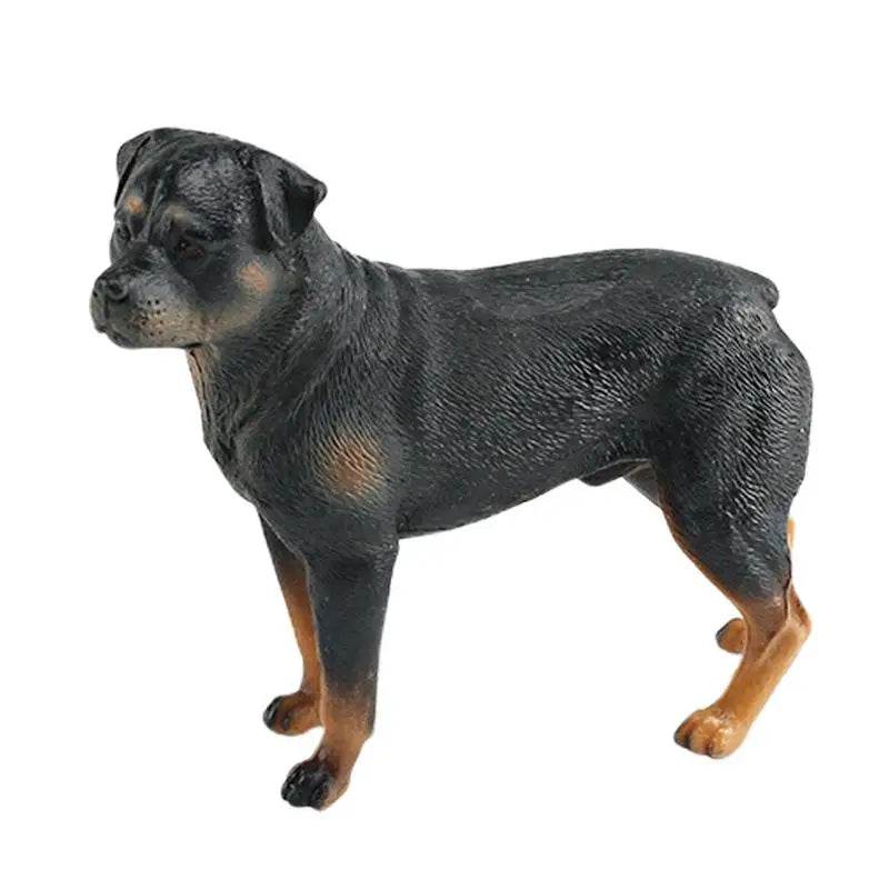 Farm Dogs Pet Figurines Rottweiler Collie Huskie Bulldog - ToylandEU