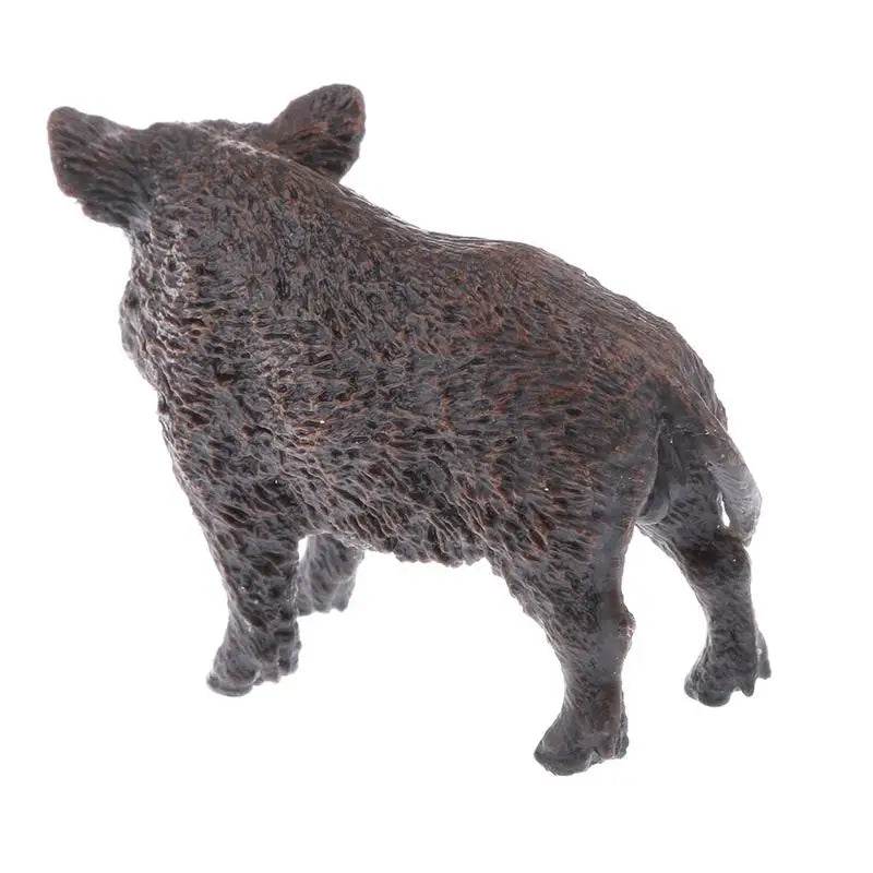 Farm Simulation Animal Model Wild Boar Pig Toy Figures - ToylandEU