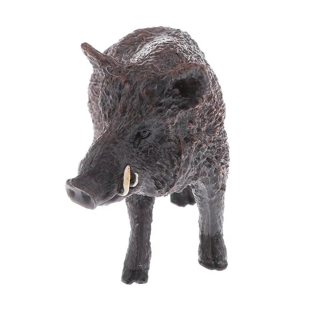Farm Simulation Animal Model Wild Boar Pig Toy Figures - ToylandEU