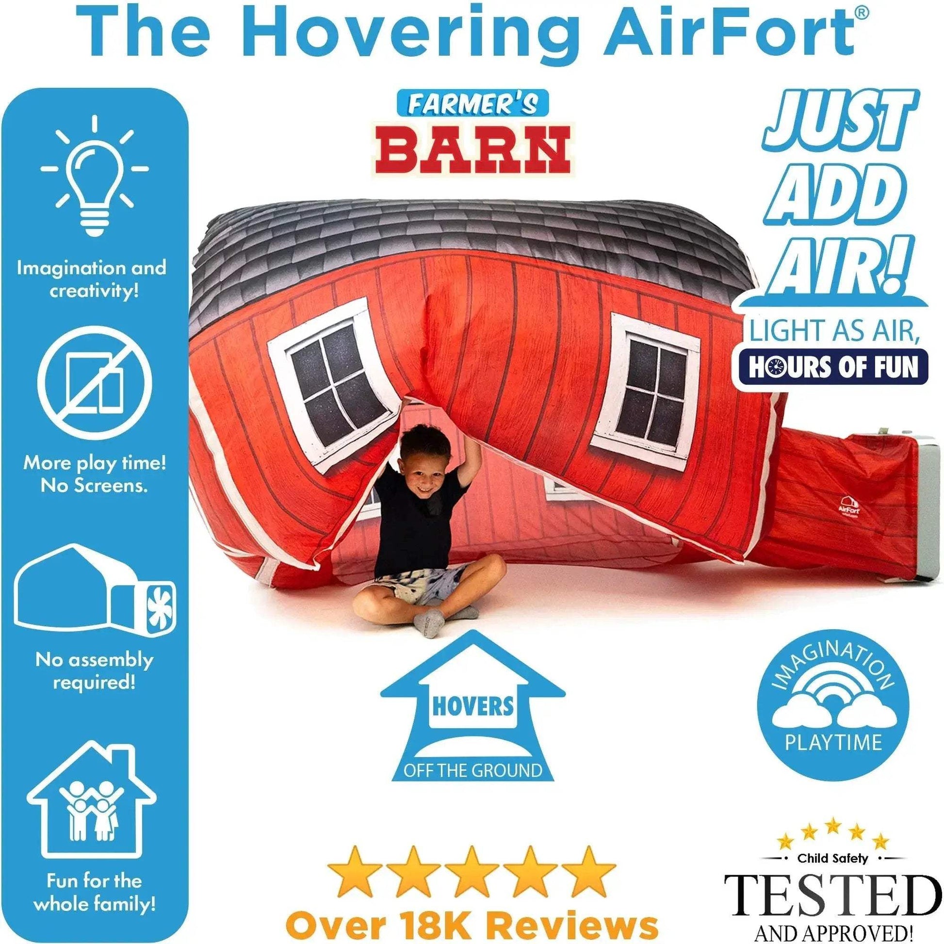 Farmers Barn + FREE AirFort Buddy Chicken Pillow (While Supplies Last!) - ToylandEU
