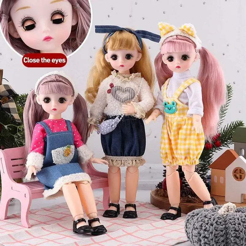 Fashion 30cm 1/6 Anime Bjd Doll Dress Up Accessories Suit - ToylandEU
