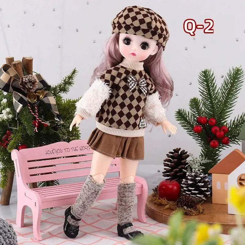 Fashion 30cm 1/6 Anime Bjd Doll Dress Up Accessories Suit - ToylandEU