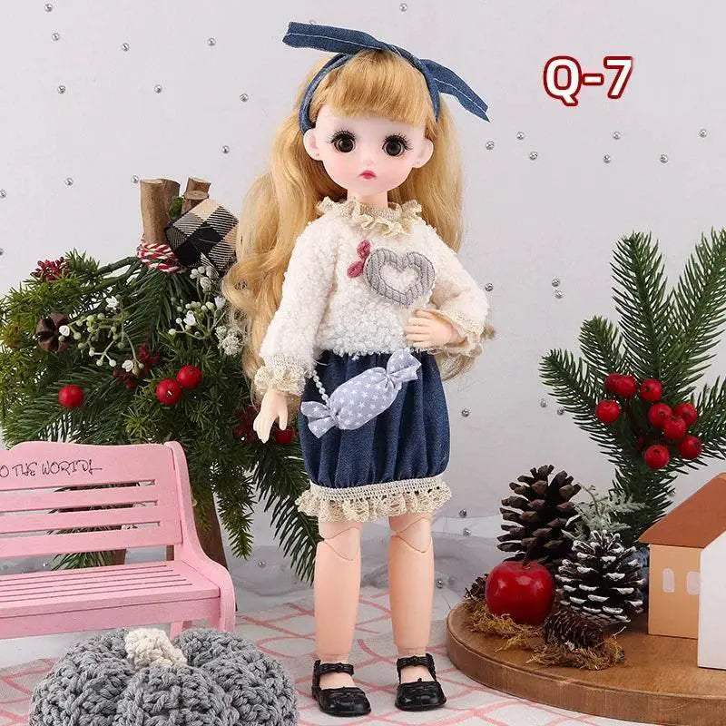 Fashion 30cm 1/6 Anime Bjd Doll Dress Up Accessories Suit - ToylandEU