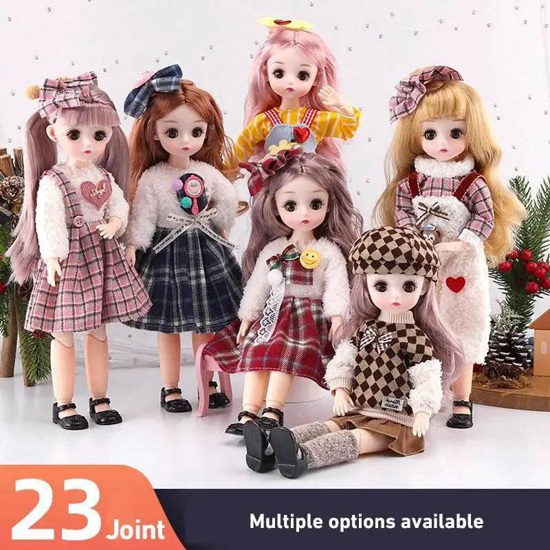  Fashion 30cm 1/6 Anime Bjd Doll Dress Up Toy Gift Kawaii -  ToylandEU™