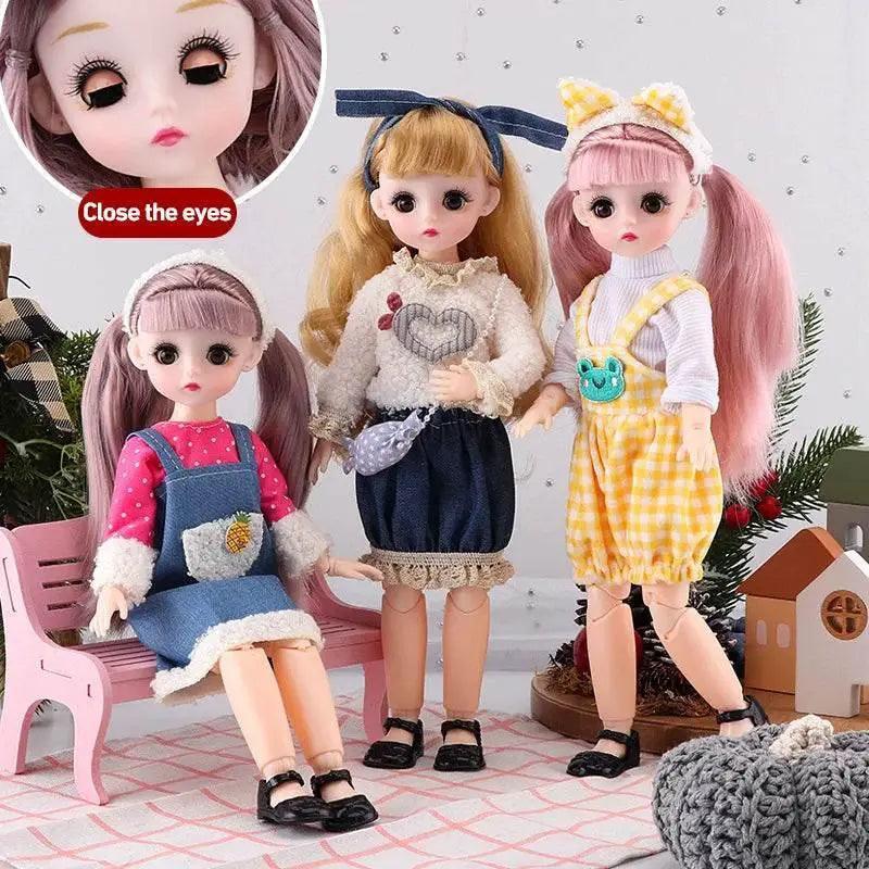  Fashion 30cm 1/6 Anime Bjd Doll Dress Up Toy Gift Kawaii -  ToylandEU™