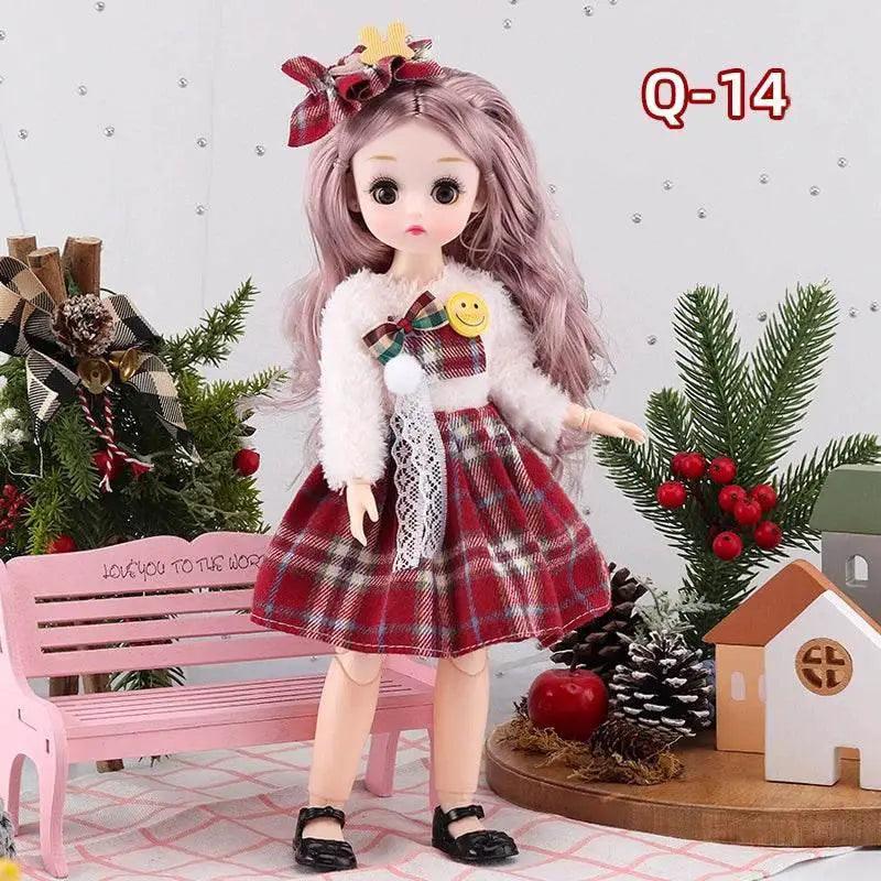  Fashion 30cm 1/6 Anime Bjd Doll Dress Up Toy Gift Kawaii -  ToylandEU™