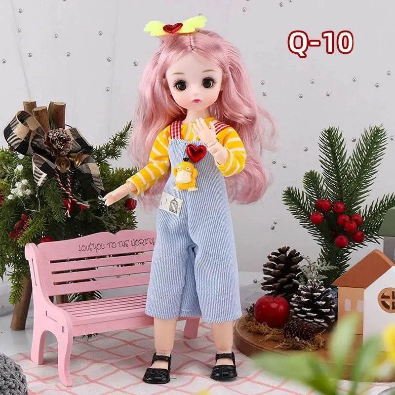  Fashion 30cm 1/6 Anime Bjd Doll Dress Up Toy Gift Kawaii -  ToylandEU™