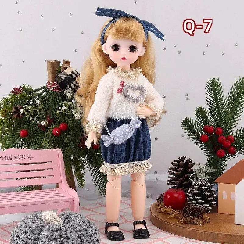  Fashion 30cm 1/6 Anime Bjd Doll Dress Up Toy Gift Kawaii -  ToylandEU™