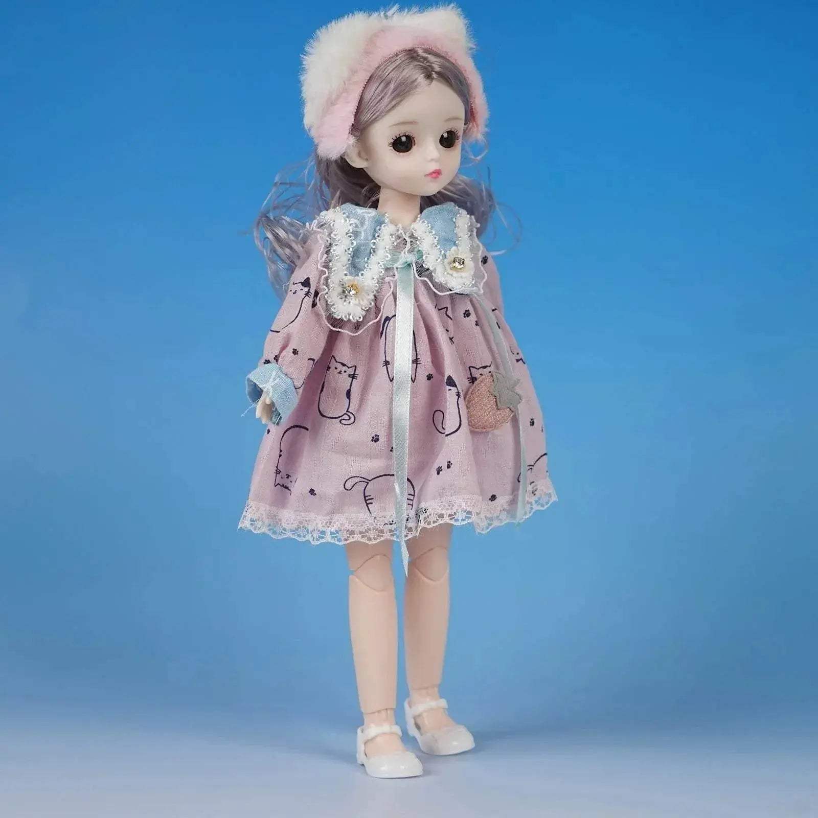 Fashion Doll Toy Kids Toy 1/6 BJD DIY Spherical Joint Doll - ToylandEU