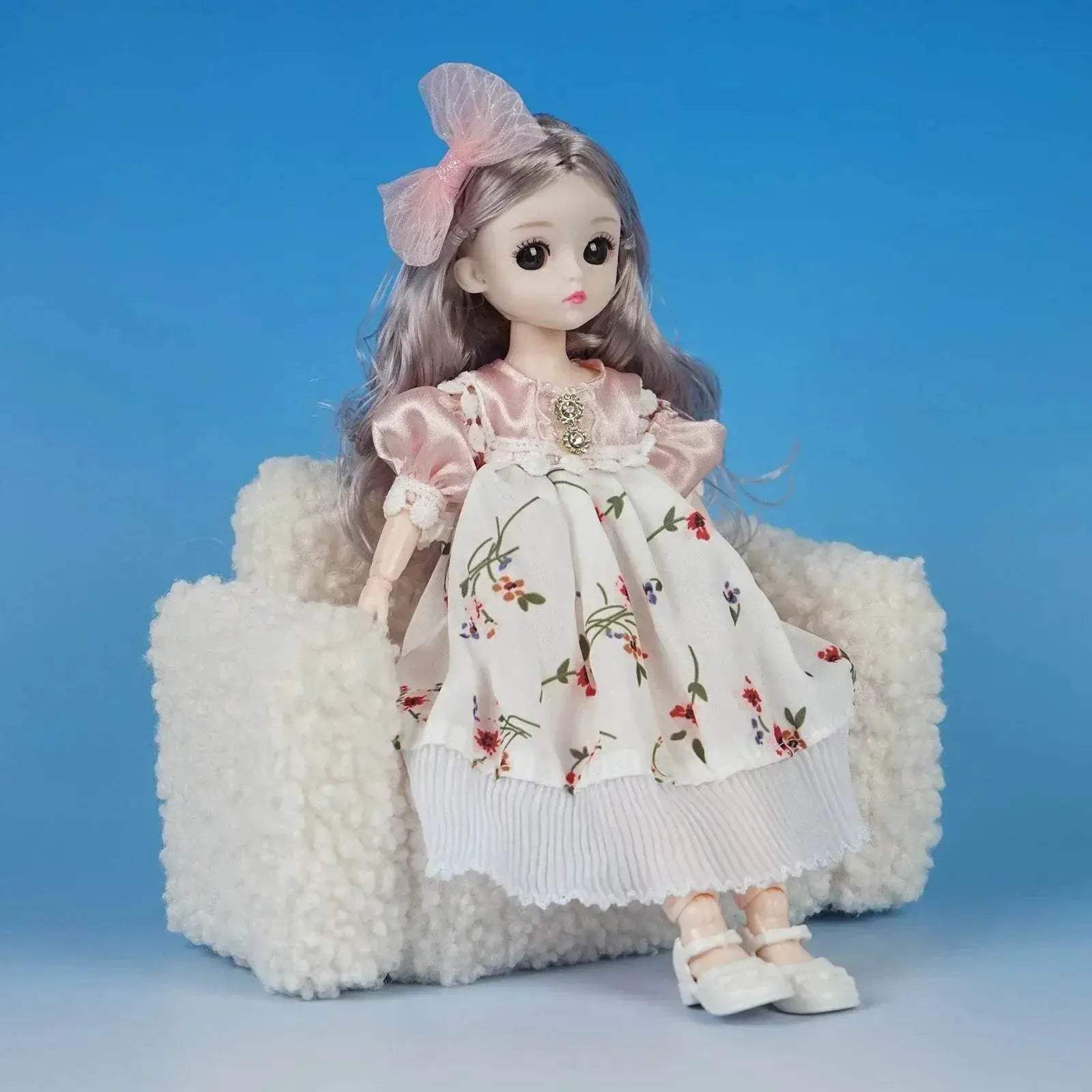 Fashion Doll Toy Kids Toy 1/6 BJD DIY Spherical Joint Doll - ToylandEU