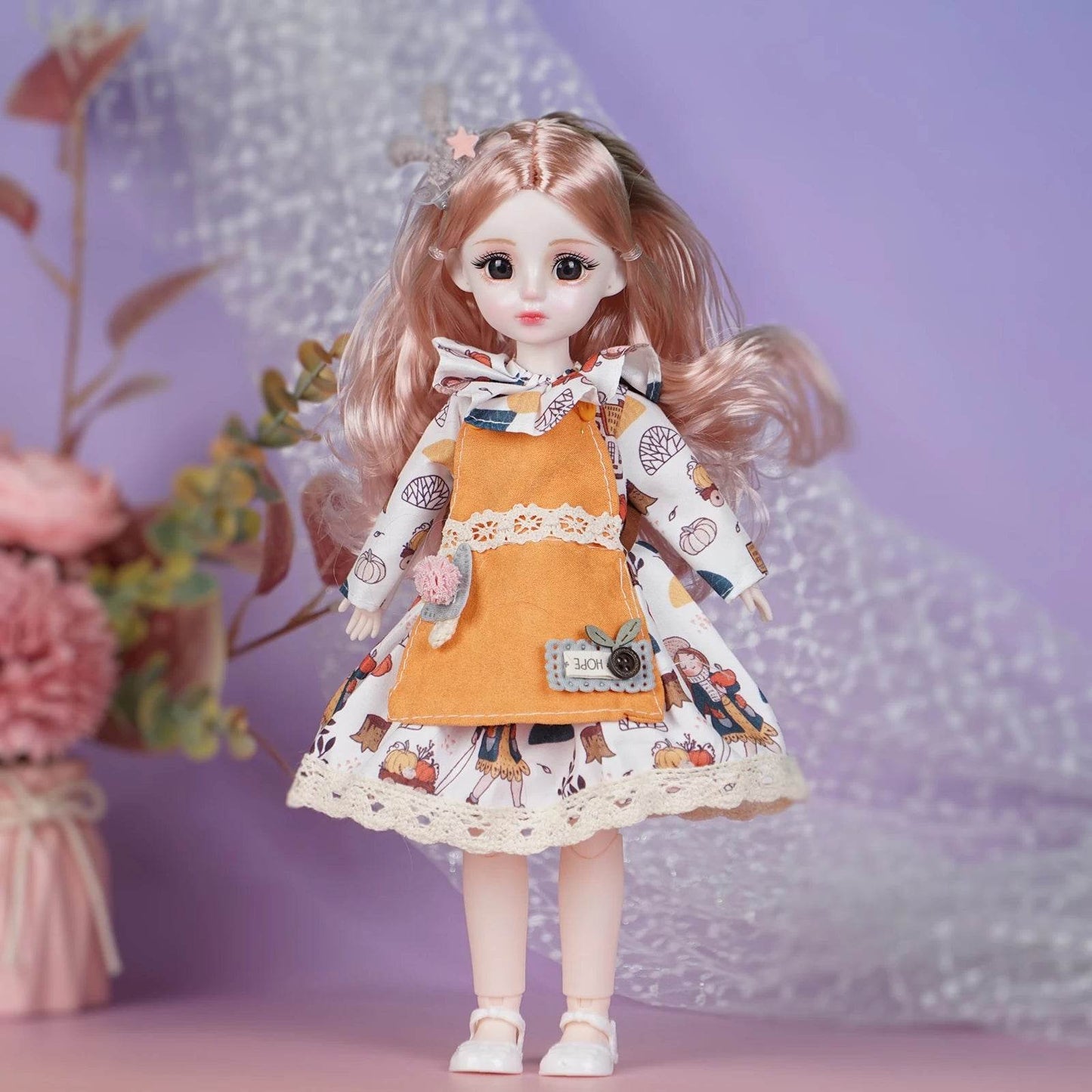 Fashion Doll Toy Kids Toy 1/6 BJD DIY Spherical Joint Doll - ToylandEU