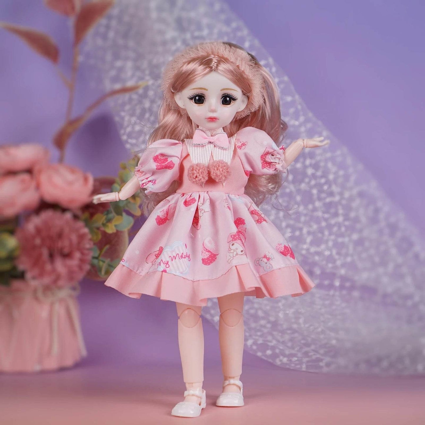 Fashion Doll Toy Kids Toy 1/6 BJD DIY Spherical Joint Doll - ToylandEU