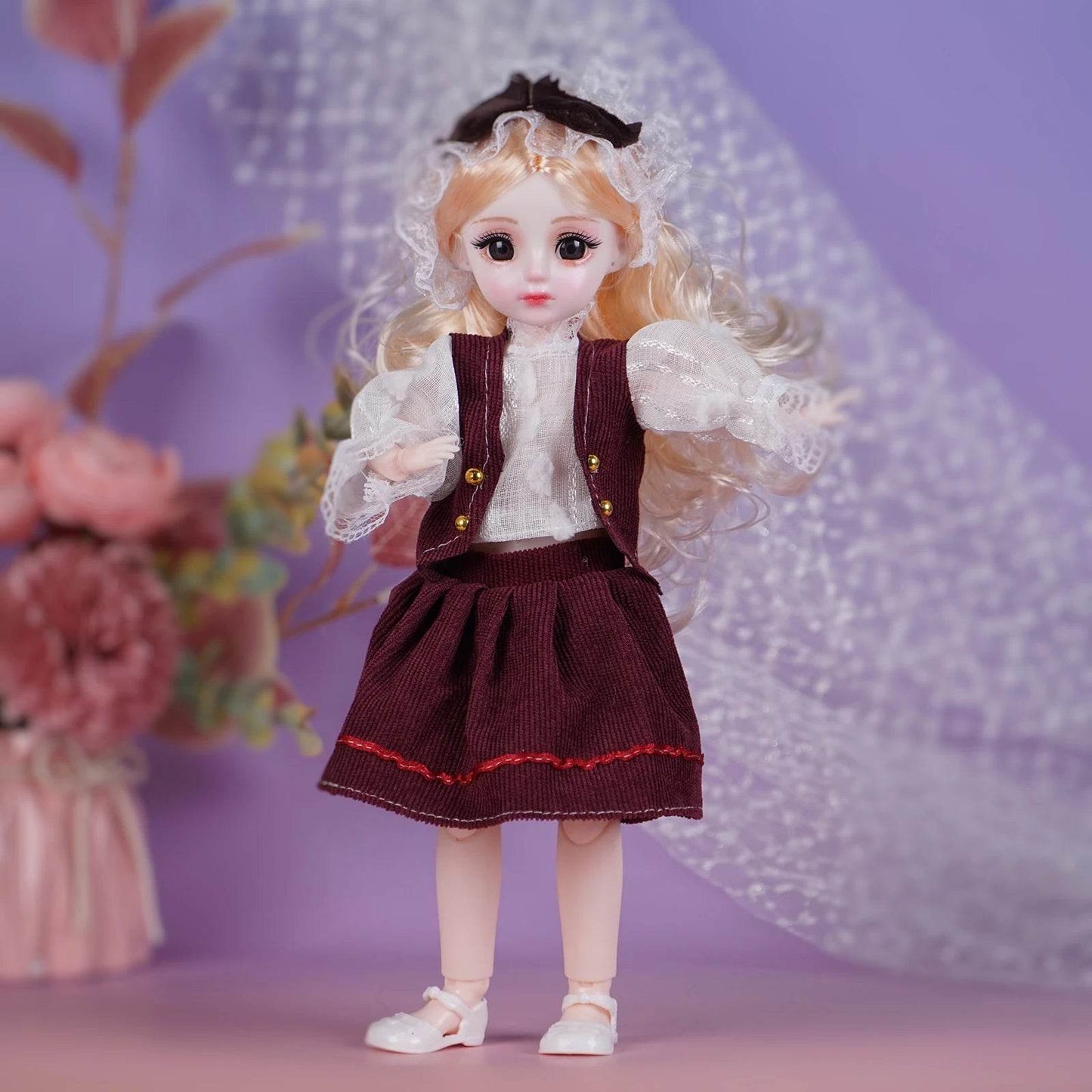 Fashion Doll Toy Kids Toy 1/6 BJD DIY Spherical Joint Doll - ToylandEU