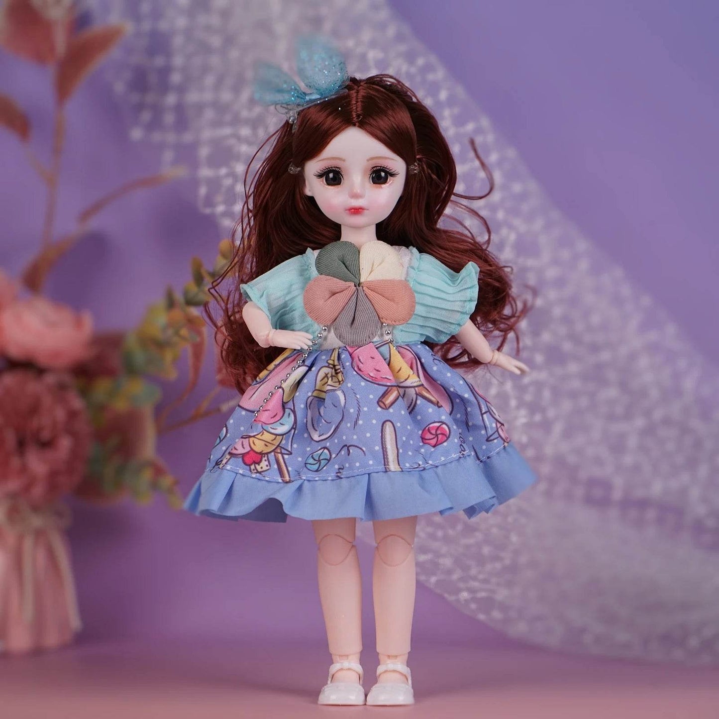 Fashion Doll Toy Kids Toy 1/6 BJD DIY Spherical Joint Doll - ToylandEU