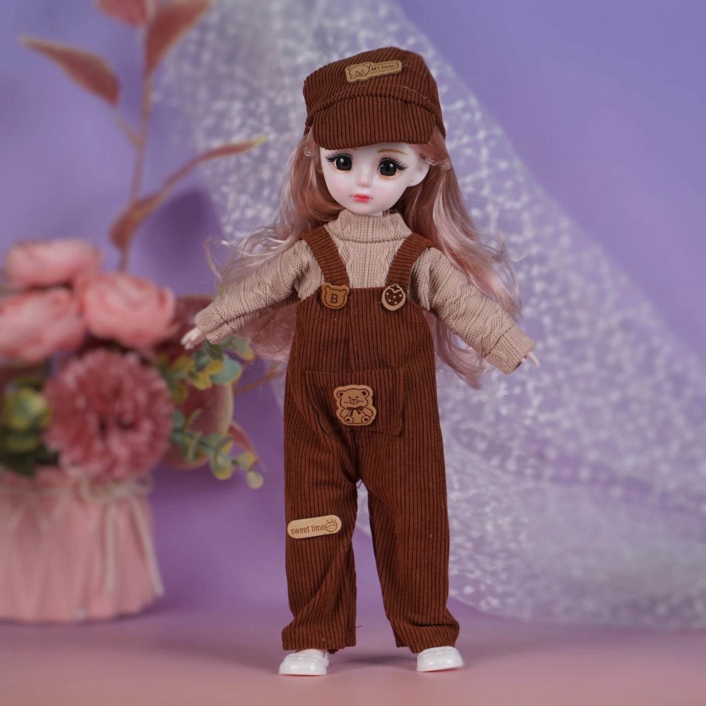 Fashion Doll Toy Kids Toy 1/6 BJD DIY Spherical Joint Doll - ToylandEU