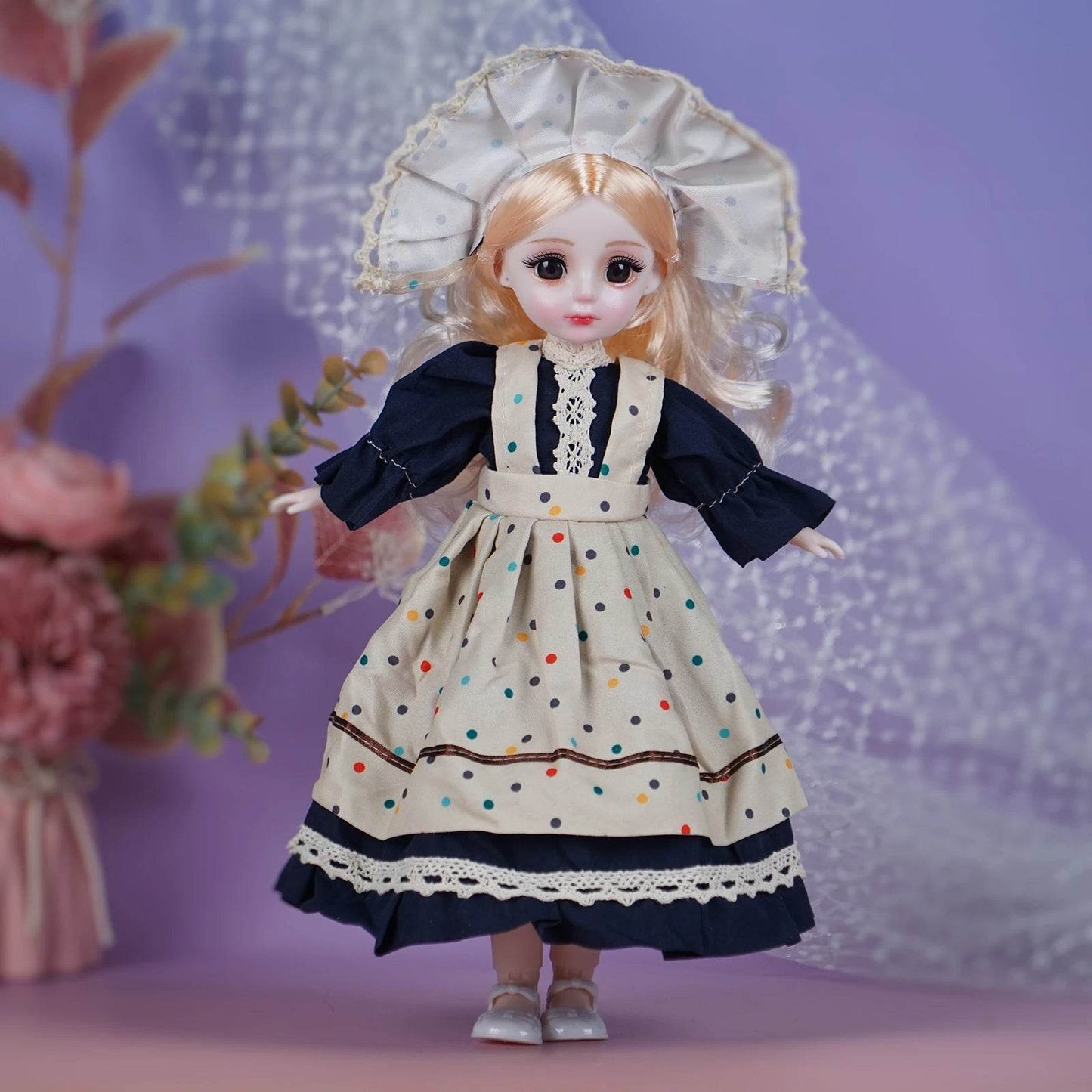 Fashion Doll Toy Kids Toy 1/6 BJD DIY Spherical Joint Doll - ToylandEU