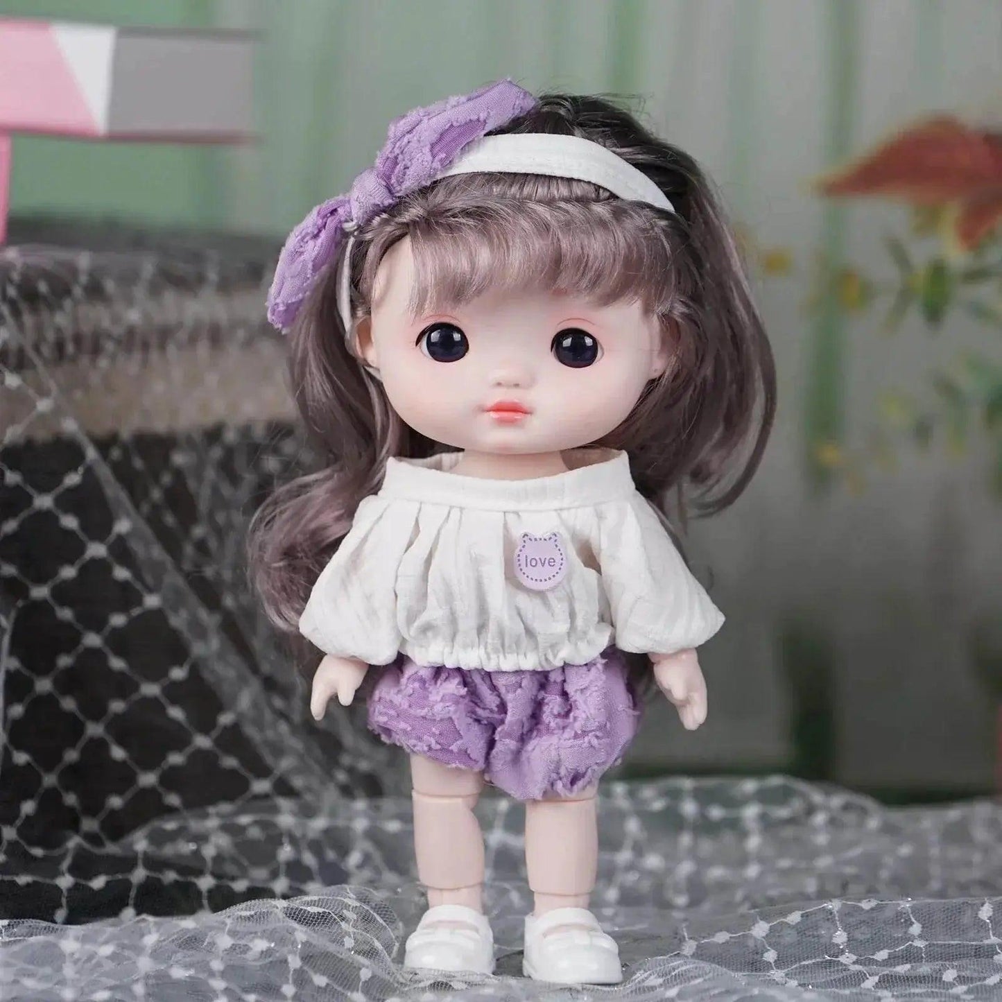  Fashion Doll with Corduroy Outfit and Mint Green Jacket -  ToylandEU™
