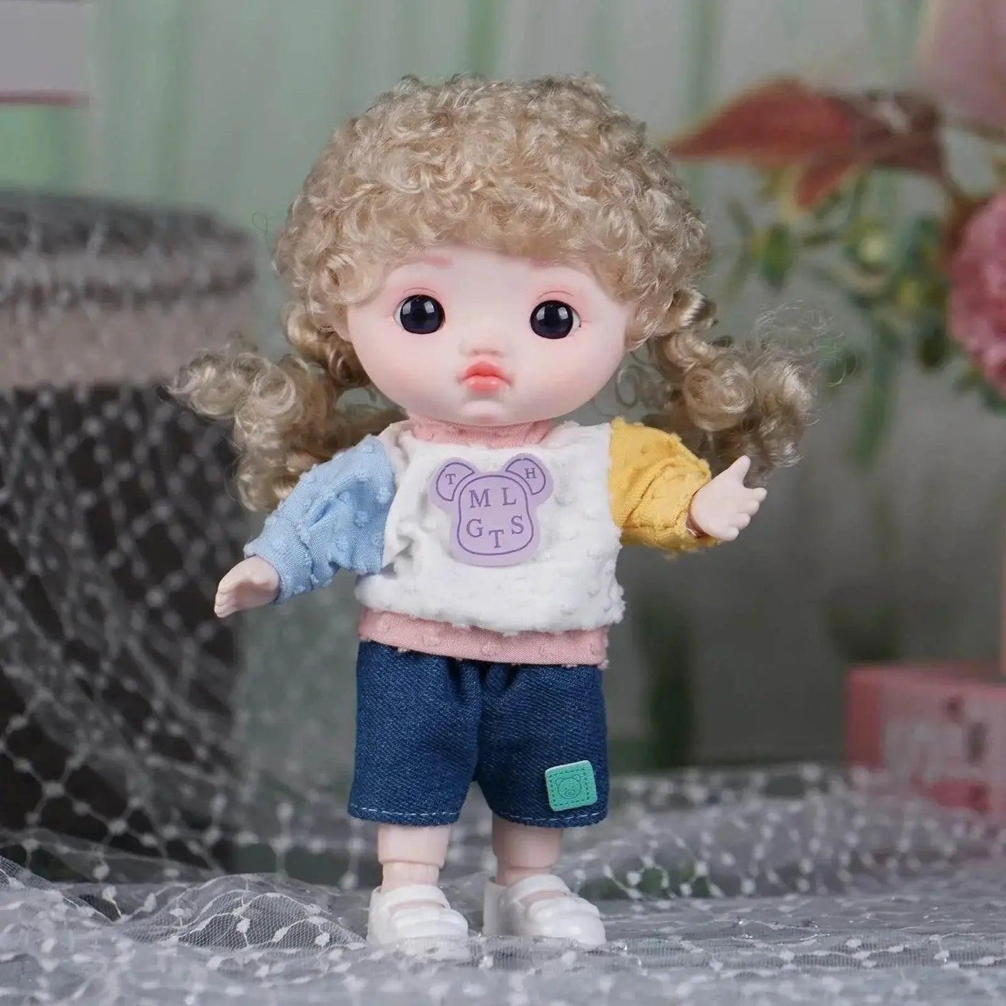  Fashion Doll with Corduroy Outfit and Mint Green Jacket -  ToylandEU™