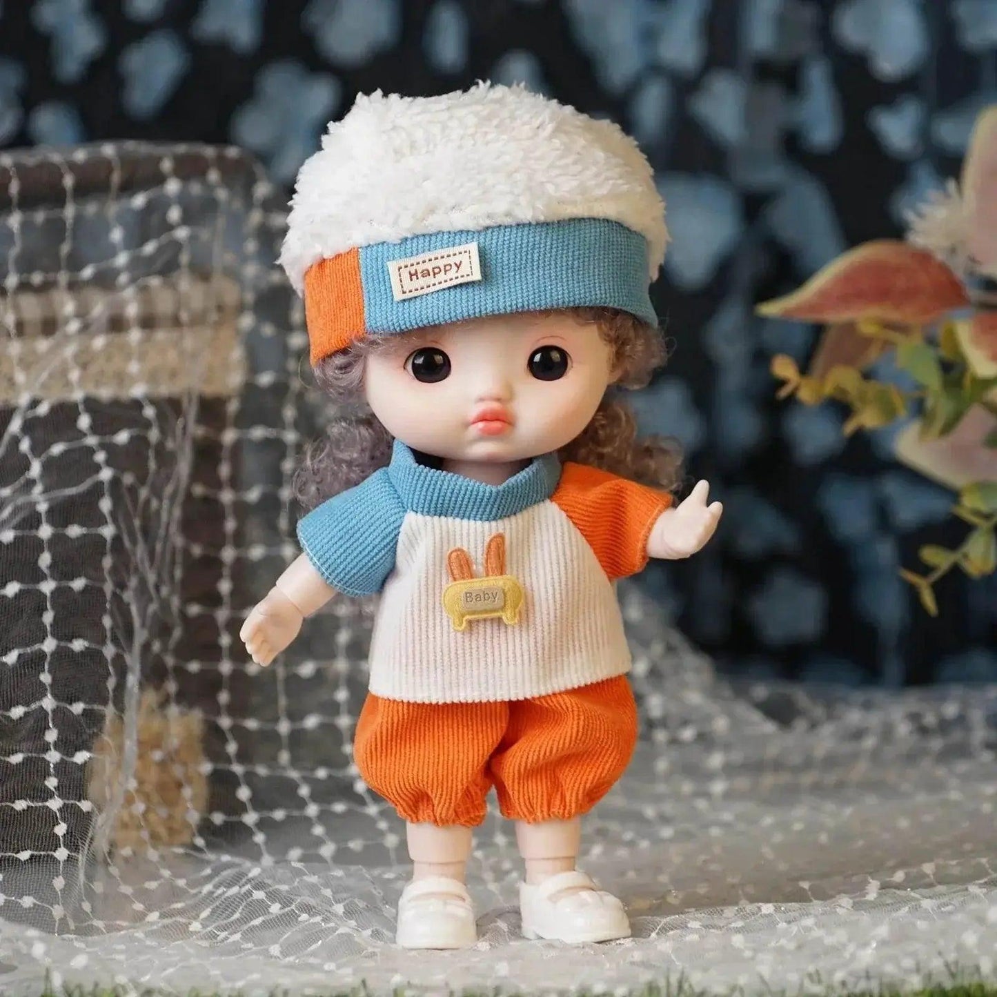  Fashion Doll with Corduroy Outfit and Mint Green Jacket -  ToylandEU™