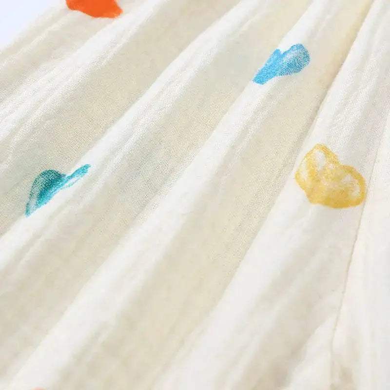 Fashion Girls Mosquito Repellent Pants Linen Elastic Waist Kids Clothes 2-7 Years - ToylandEU