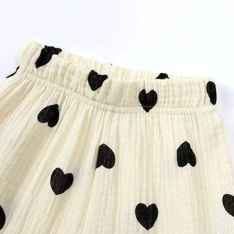 Fashion Girls Mosquito Repellent Pants Linen Elastic Waist Kids Clothes 2-7 Years - ToylandEU