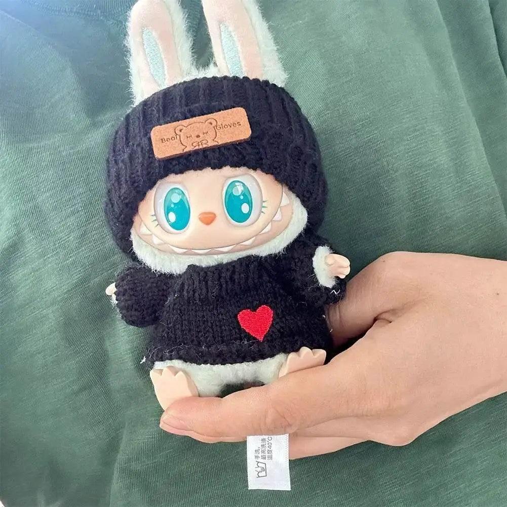  Fashion Hoodies for 17cm Labubu Dolls Stylish Clothes -  ToylandEU™