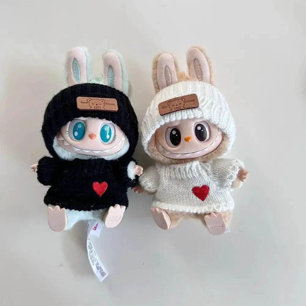  Fashion Hoodies for 17cm Labubu Dolls Stylish Clothes -  ToylandEU™