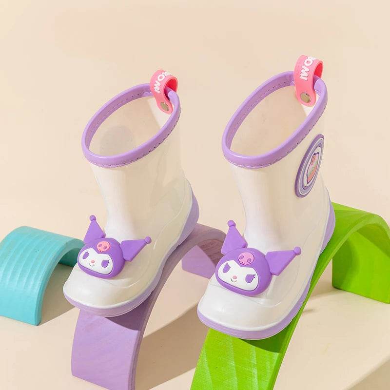 Fashion Rain Boots Lovely Cartoon Design For Kids 7 To 13 - ToylandEU