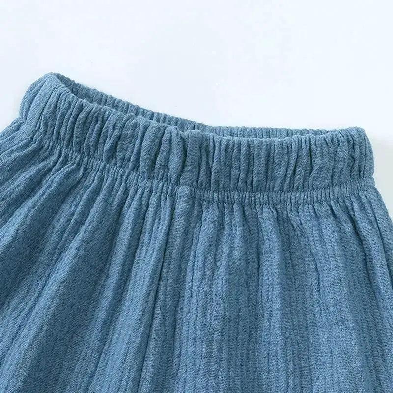  Fashion Solid Color Kids Pants Elastic Waist 2-7 Years -  ToylandEU™