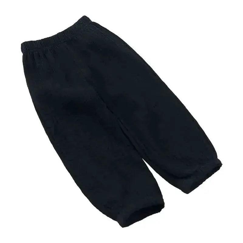  Fashion Solid Color Kids Pants Elastic Waist 2-7 Years -  ToylandEU™