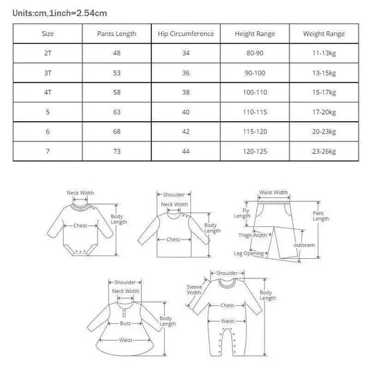  Fashion Solid Color Kids Pants Elastic Waist 2-7 Years -  ToylandEU™