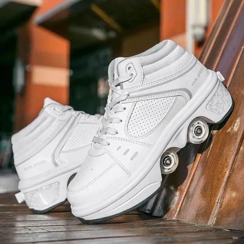  Fashionable LED Roller Skates for Kids and Adults - Casual 4-Wheel Sneakers for Boys and Girls, Perfect Gift for Active Play -  ToylandEU™