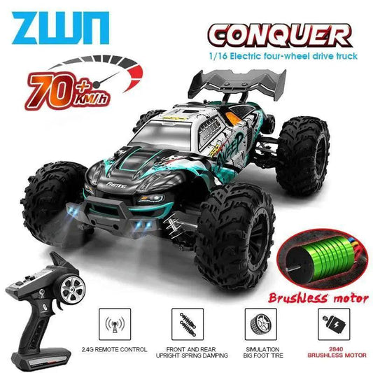  Fast 4WD RC Car with LED Lights for Kids - Toyland EU -  ToylandEU™