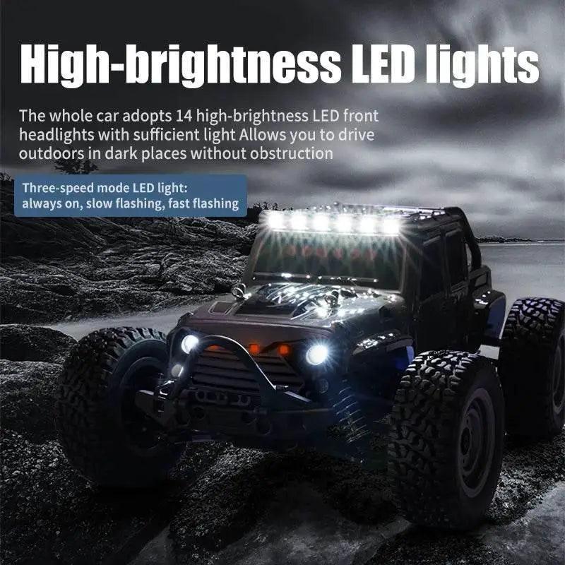  Fast 4WD RC Car with LED Lights for Kids - Toyland EU -  ToylandEU™